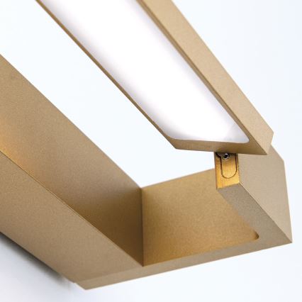 Iluminação de espelho para casa de banho LED MARILYN LED/24W/230V 90 cm IP44 dourado