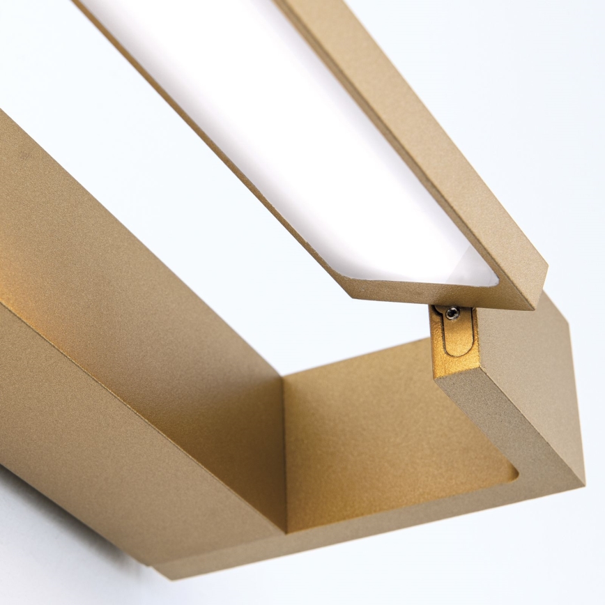Iluminação de espelho para casa de banho LED MARILYN LED/24W/230V 90 cm IP44 dourado