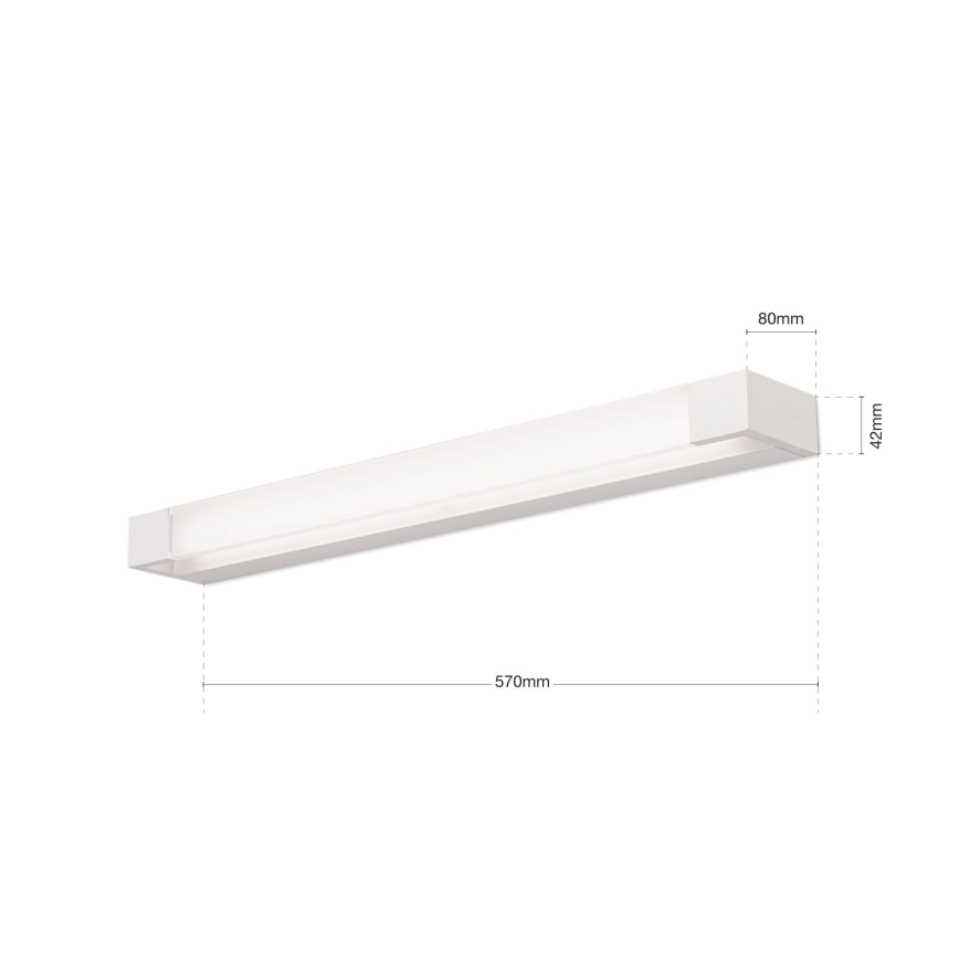 Iluminação de espelho para casa de banho LED MARILYN LED/21W/230V 57 cm IP44 branco