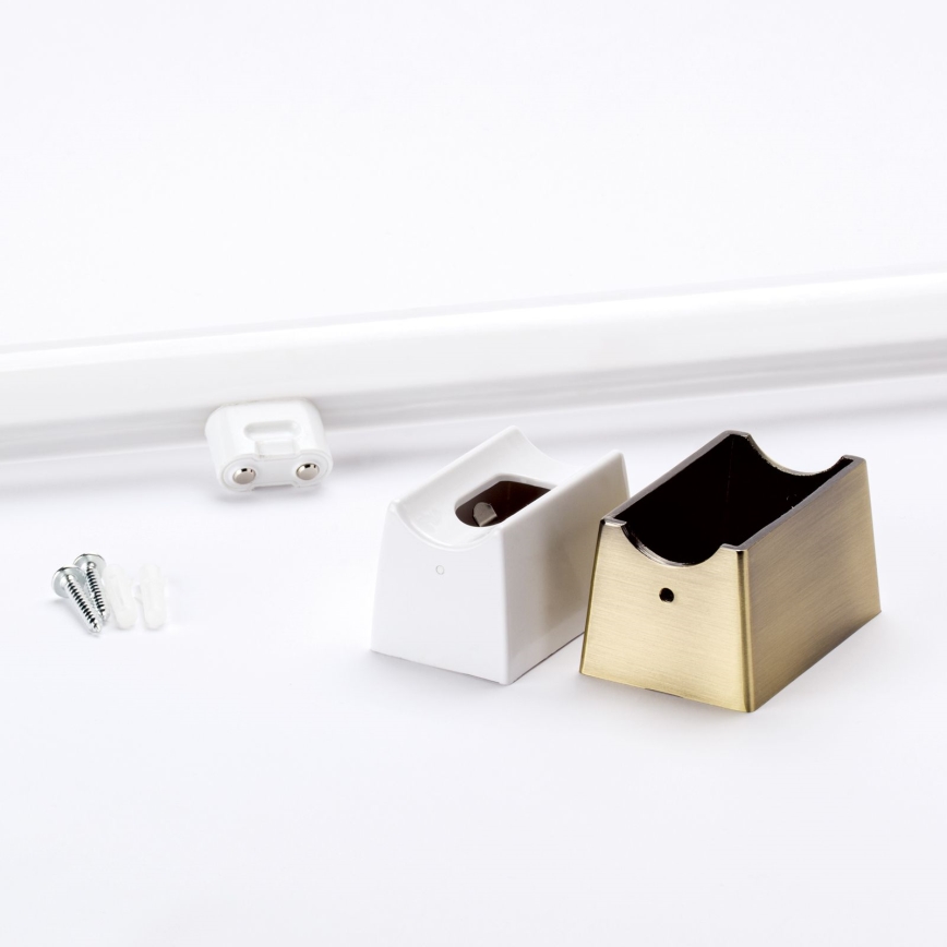 Iluminação de parede LED VISAGIST 1xS14d/8W/230V latão