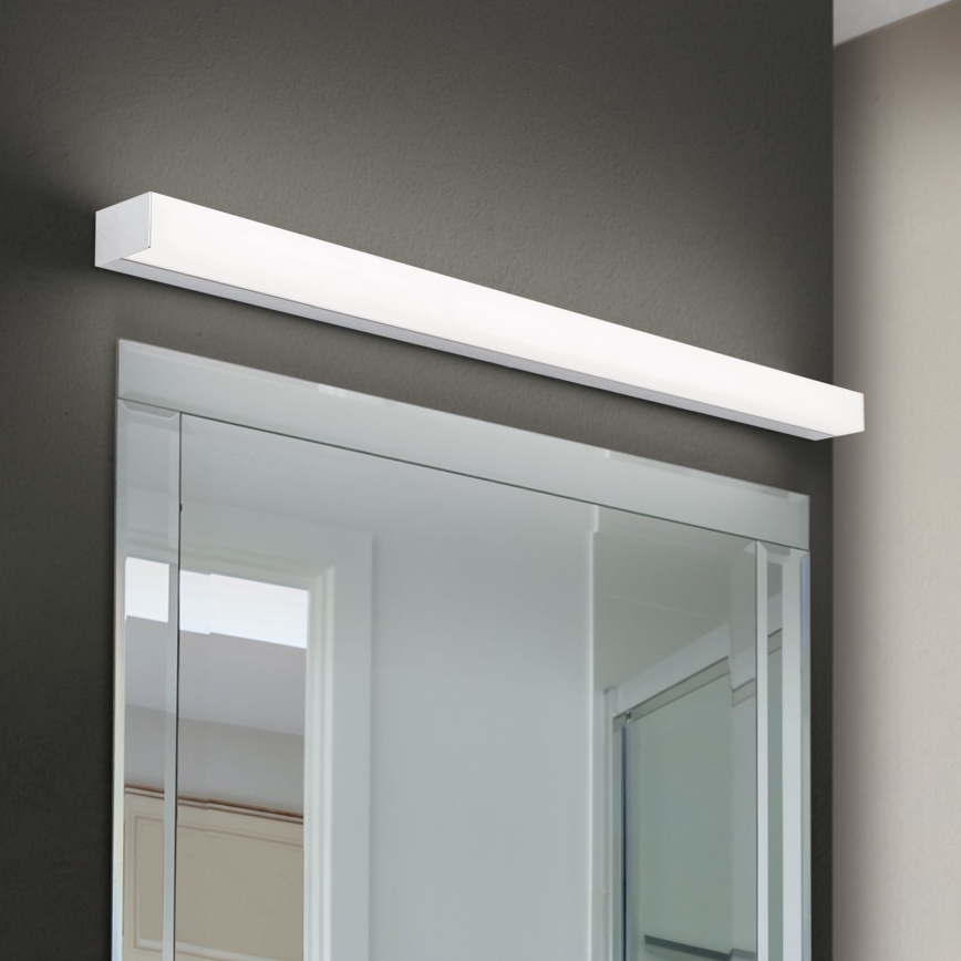 Iluminação de espelho para casa de banho LED HORIZON LED/18W/230V 3000/4000K 90 cm IP44 prateado