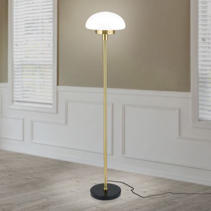 Candeeiro de chão SPARTA 1xE27/40W/230V dourado/preto