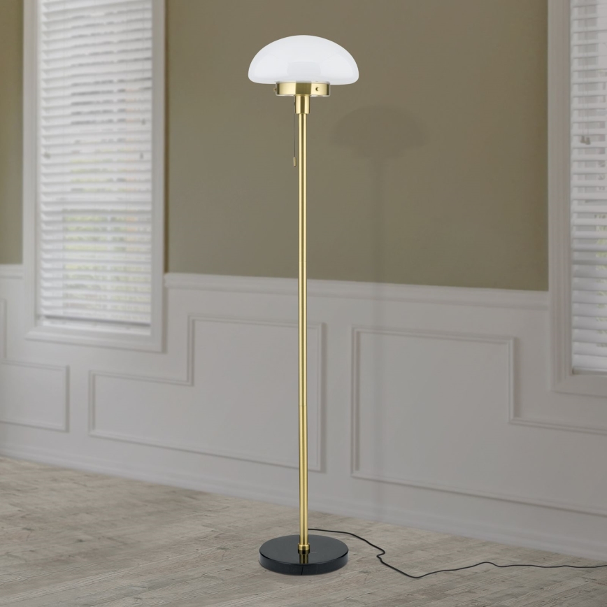 Candeeiro de chão SPARTA 1xE27/40W/230V dourado/preto