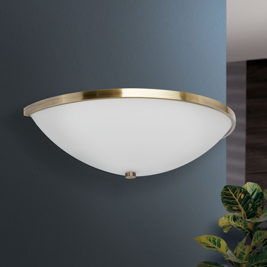 Iluminação de parede AIDA 1xE14/40W/230V bronze/pátina