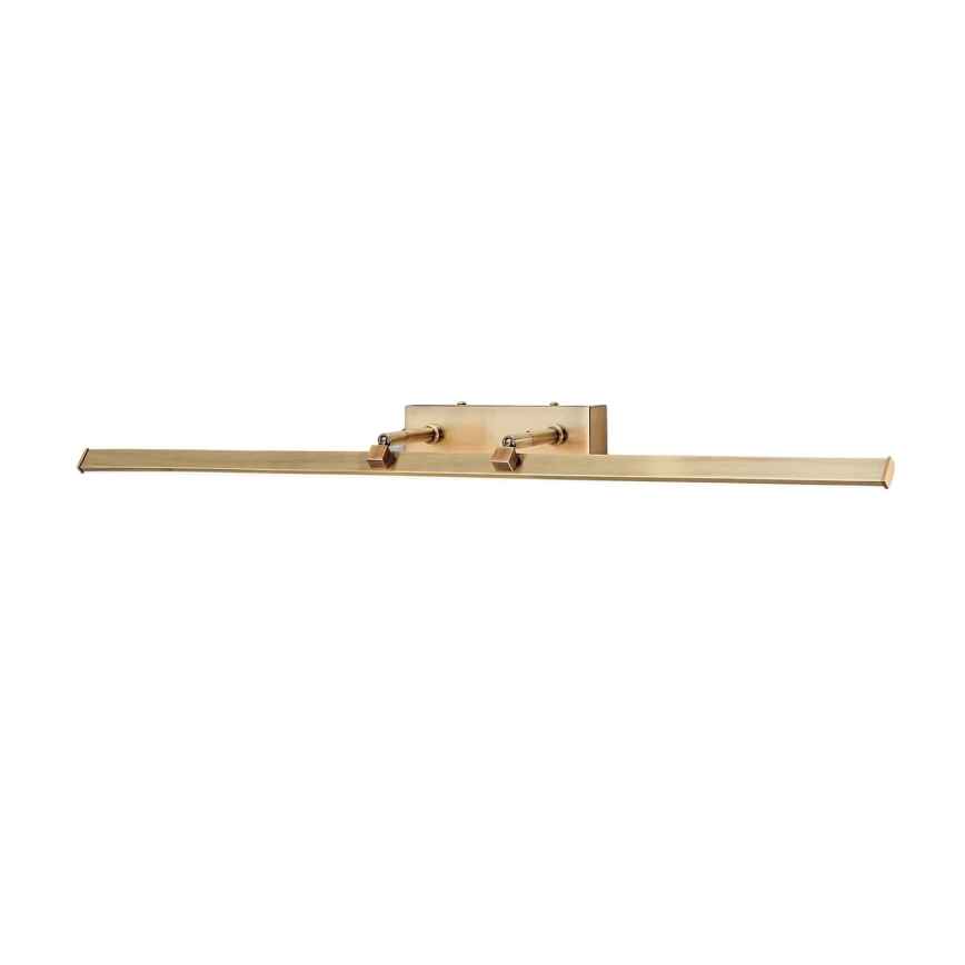 Iluminação de ilustração LED PUBLIO LED/15W/230V 75 cm dourado/pátina