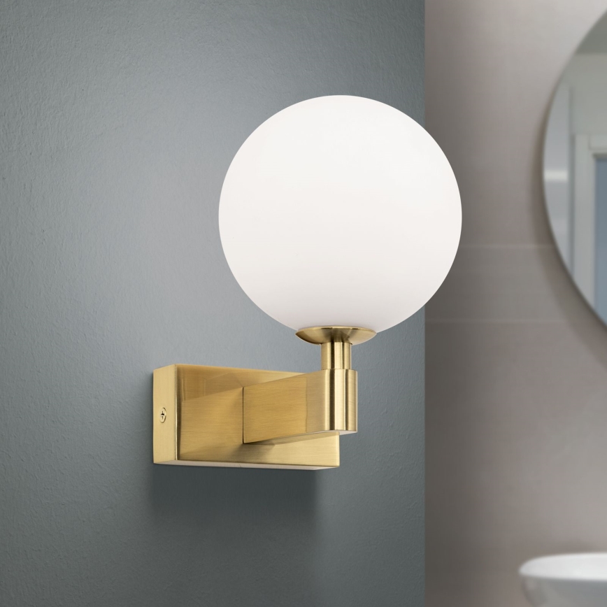 Iluminação de parede para casa de banho MARA 1xG9/20W/230V IP44 dourado