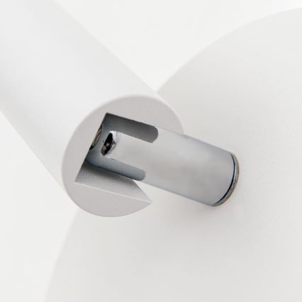 Foco de parede LED LENNY LED/6W/230V + LED/3W branco