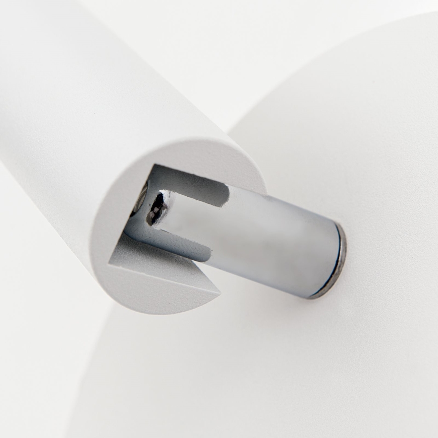 Foco de parede LED LENNY LED/6W/230V + LED/3W branco