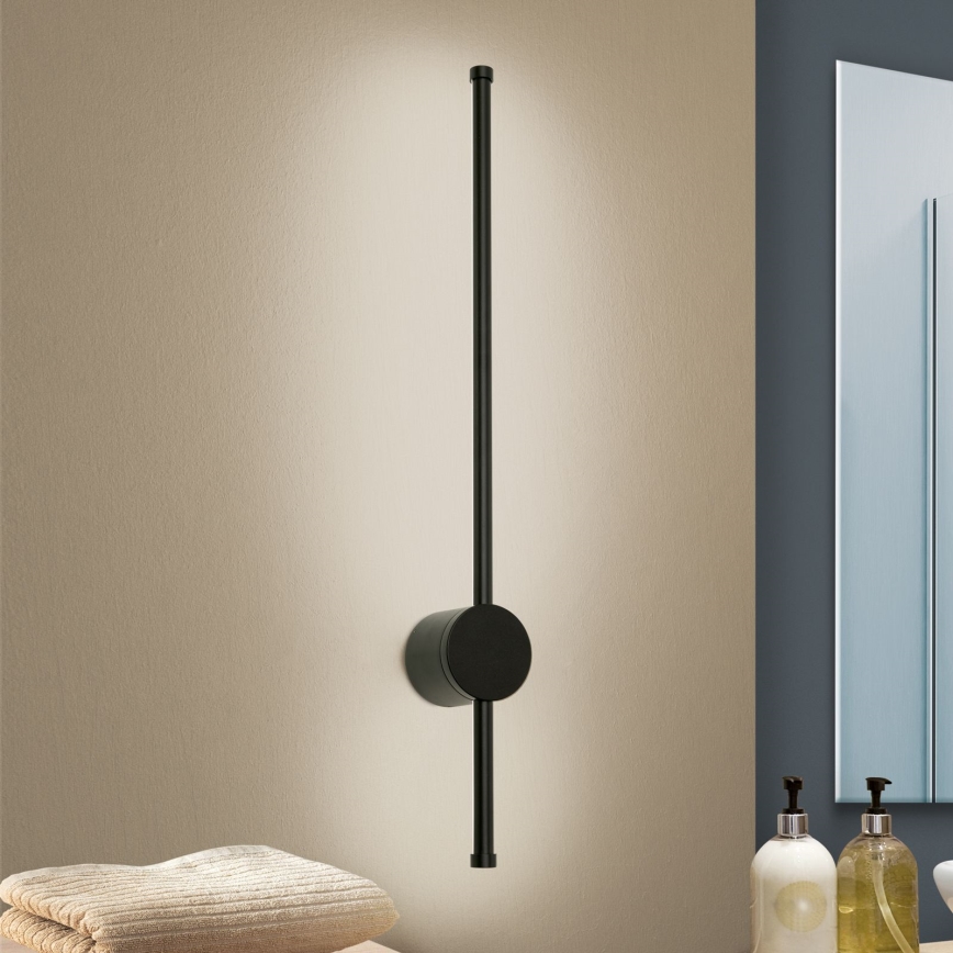Iluminação de espelho para casa de banho LED FERDINAND LED/12W/230V IP54 preto