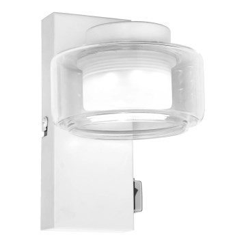 Osram - Aplique de parede LED para casa de banho ORBIS FLAME LED/5,5W/230V 3000/4000K IP44 branco
