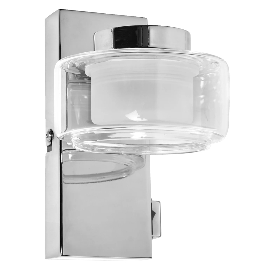 Osram - Aplique de parede LED para casa de banho ORBIS FLAME LED/5,5W/230V 3000/4000K IP44 cromado brilhante