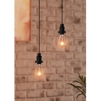Osram - Cabo de alimentação PENDULUM 1xE27/40W/230V preto