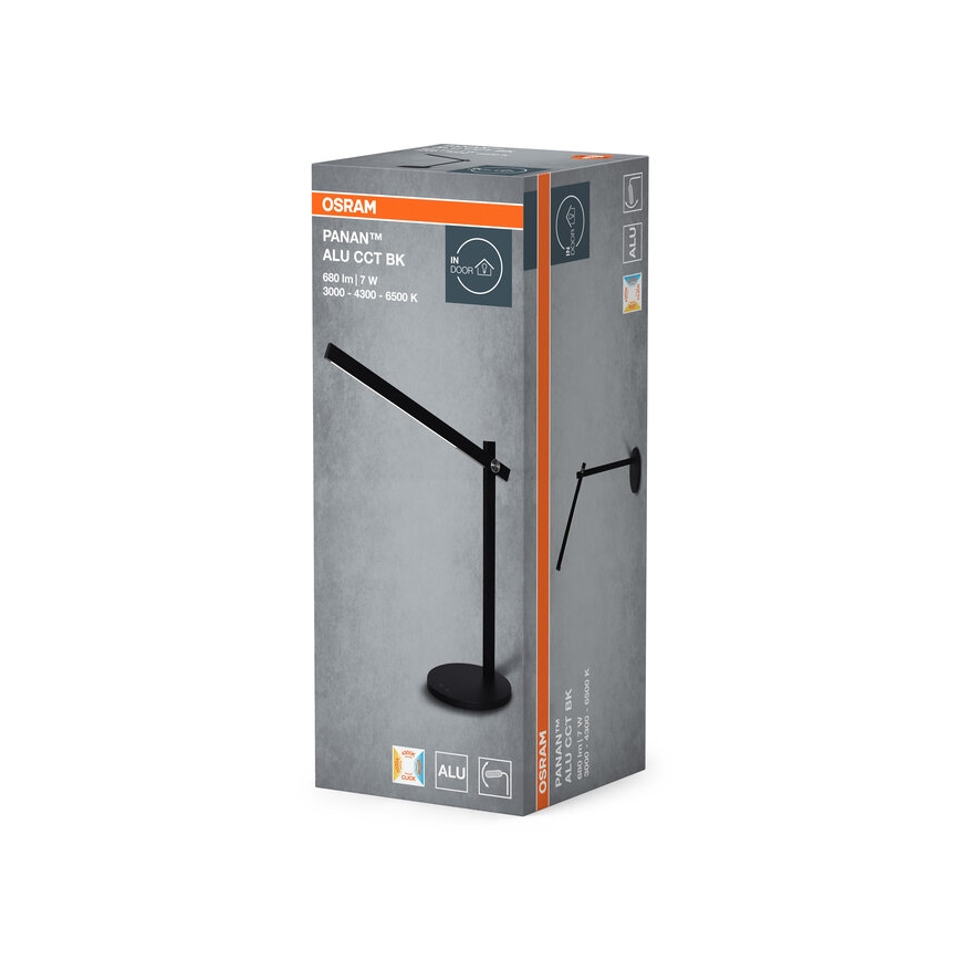 Osram - Candeeiro de mesa LED regulável PANAN LED/7W/230V