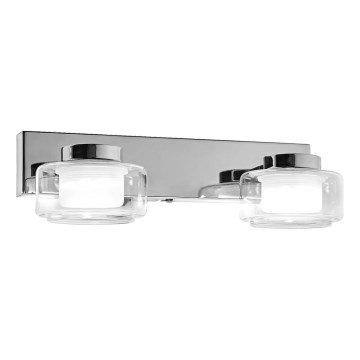 Osram - Candeeiro de parede LED para casa de banho ORBIS FLAME 2xLED/5,5W/230V 3000/4000K IP44 cromado brilhante
