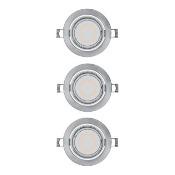 Osram - CONJUNTO 3x Foco de encastrar LED 3xGU10/3W/230V