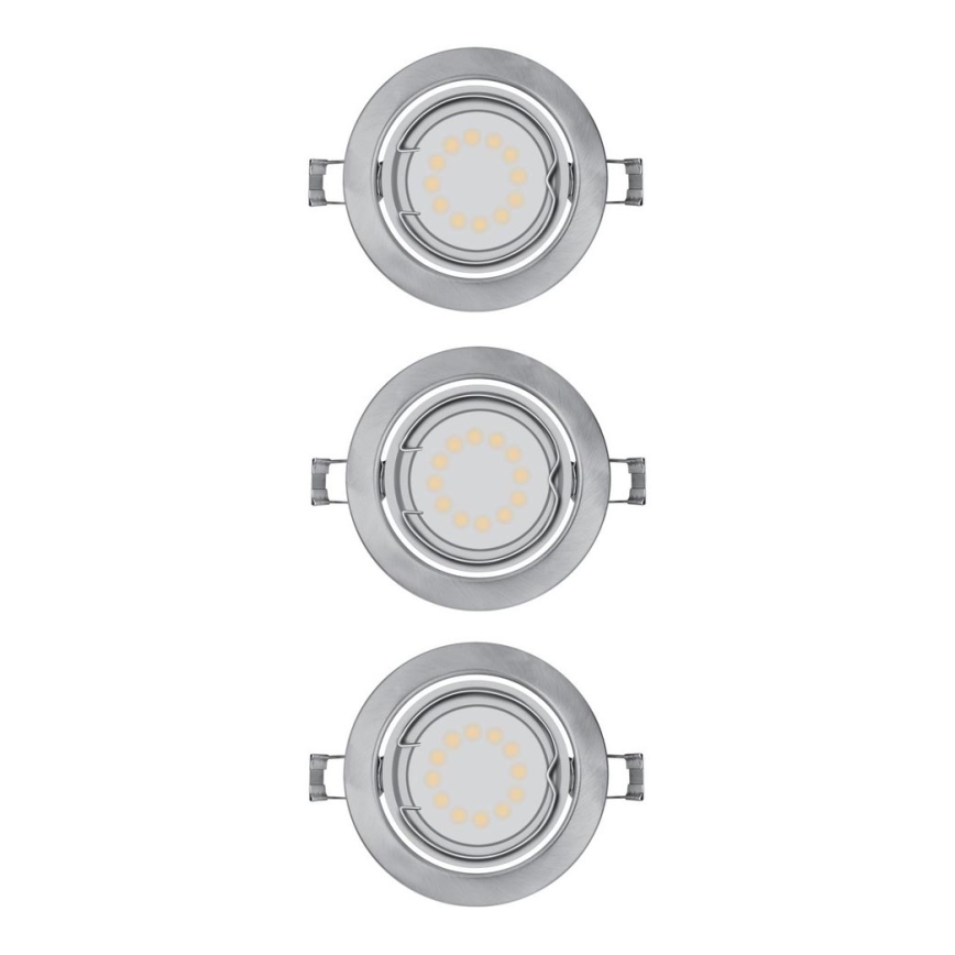 Osram - CONJUNTO 3x Foco de encastrar LED 3xGU10/3W/230V