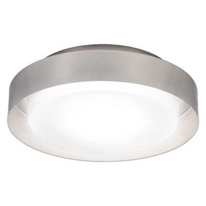 Osram - Luminária de tecto ORBIS MADRID, 2x E27 (10 W), 230 V, diâmetro 29 cm, acabamento em cromo fosco