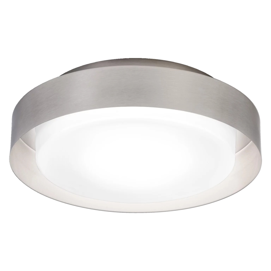 Osram - Luminária de tecto ORBIS MADRID, 2x E27 (10 W), 230 V, diâmetro 29 cm, acabamento em cromo fosco
