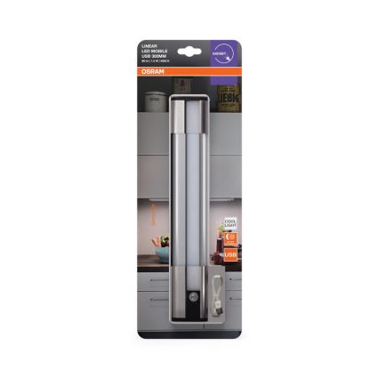 Osram - Luminária LED para instalação sob móveis com sensor MOBILE LED/1,5W/3,7V 1800 mAh