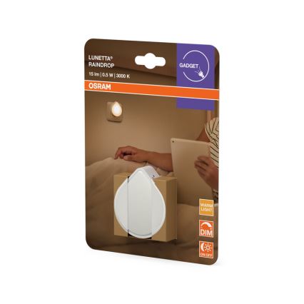 Osram - Luz noturna LED dimerizável para tomada LUNETTA LED/0,5W/230V