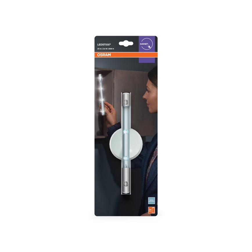 Osram - Luz noturna LED LEDSTIXX LED/0,6W/3xAAA