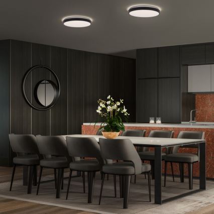 Osram - Plafon LED ORBIS LONDON LED/16W/230V Ø 28 cm preto
