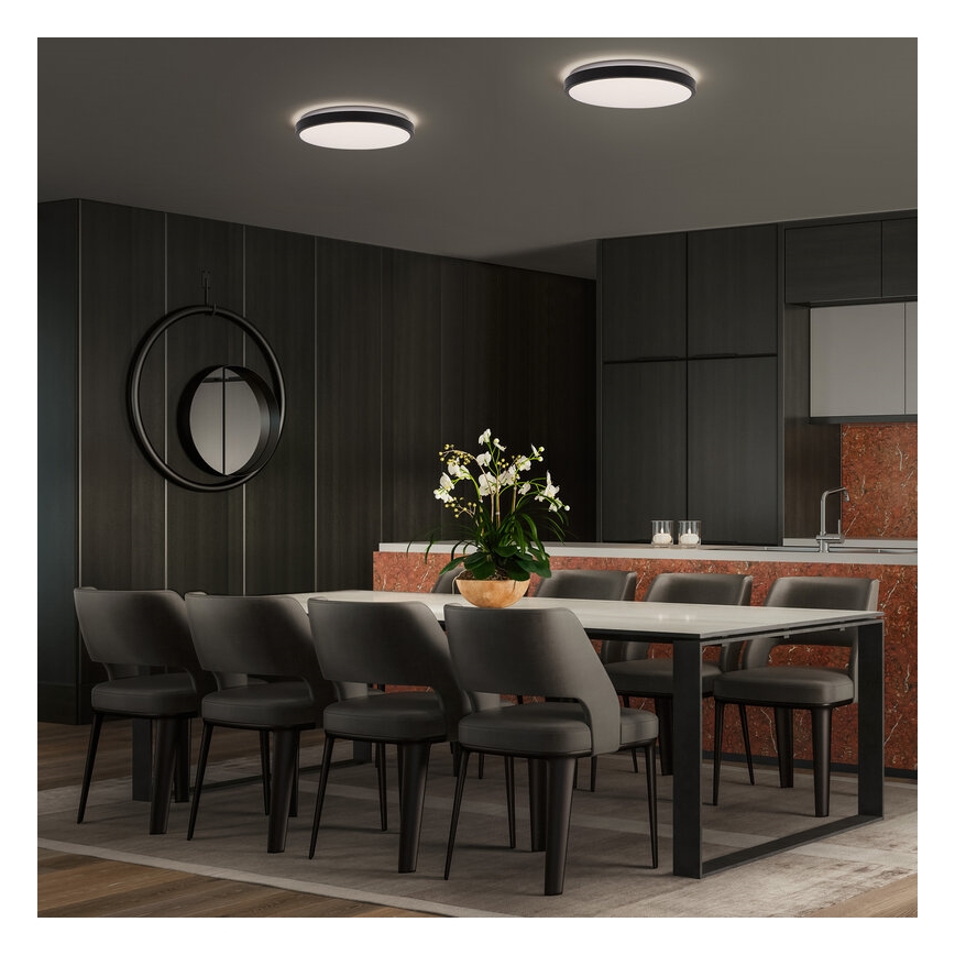 Osram - Plafon LED ORBIS LONDON LED/16W/230V Ø 28 cm preto