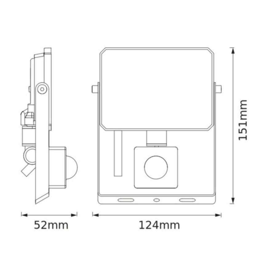 Osram - Projetor LED com sensor FLOODLIGHT LED/20W/230V 3000K IP65