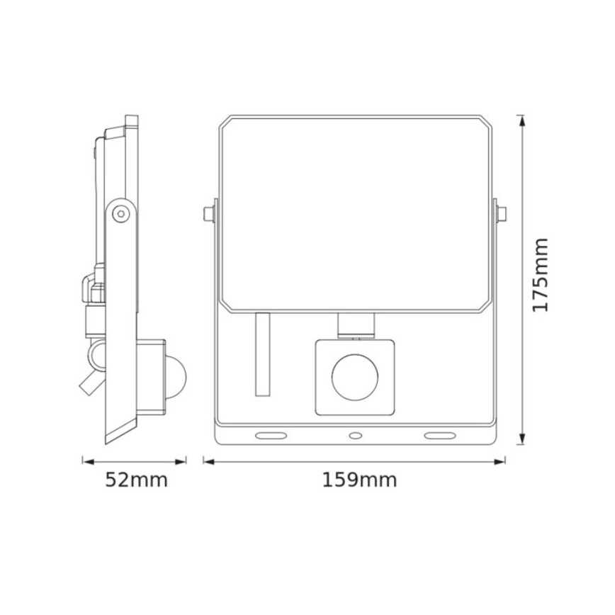 Osram - Refletor LED com sensor FLOODLIGHT LED/30W/230V 6500K IP65