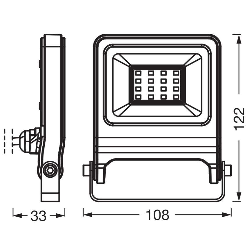 Osram - Refletor LED ENDURA LED/10W/230V 3000K IP65