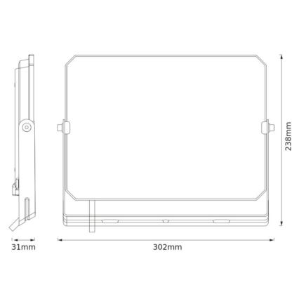 Osram - Refletor LED FLOODLIGHT 100W/230V 4000K IP65