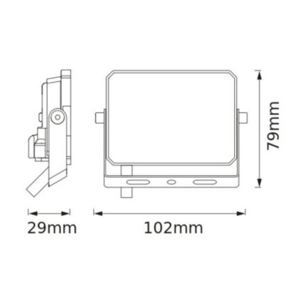 Osram - Refletor LED FLOODLIGHT LED/10W/230V 4000K IP65