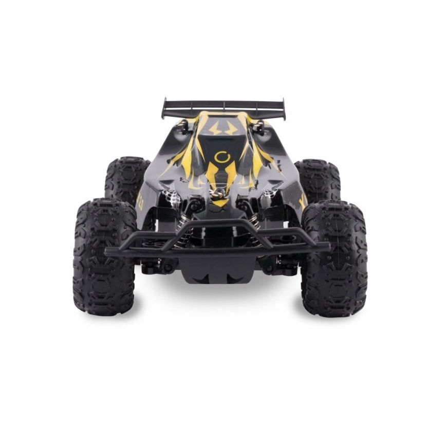 Overmax - Carro RC de controlo remoto X-RALLY 2.0 1200 mAh Preto/Amarelo