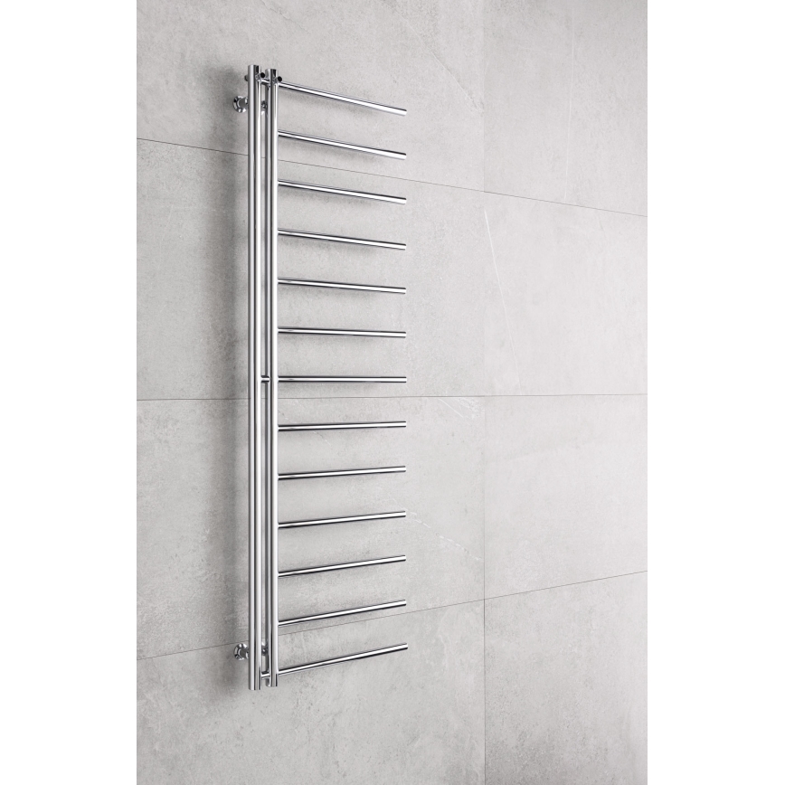 P.M.H. AP2C - Radiador toalheiro em escada para casa de banho APOLLO 219W 150 cm lado direito/cromado brilhante