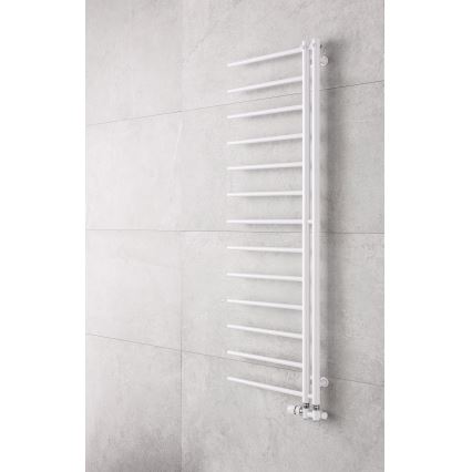 P.M.H. AP2W-L - Radiador toalheiro para casa de banho APOLLO 346W 150 cm, versão direita/branco