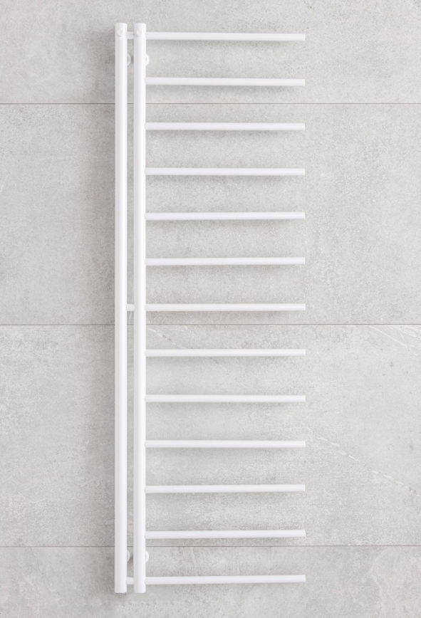 P.M.H. AP2W - Radiador-toalheiro de casa de banho APOLLO 346W 150 cm direito/branco