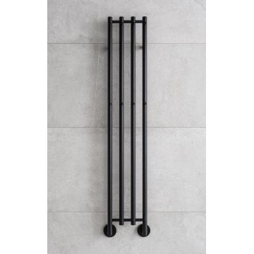 P.M.H. MO1B-R - Toalheiro elétrico MONA 93W/230V 153,3 cm IP44 preto
