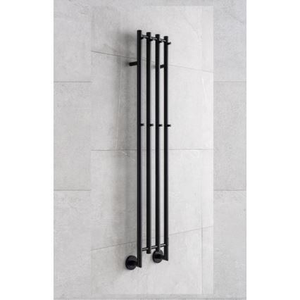 P.M.H. MO1B-R - Toalheiro elétrico MONA 93W/230V 153,3 cm IP44 preto