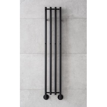 P.M.H. MO1B-RK - Toalheiro elétrico MONA 93W/230V 153,3 cm IP44 preto