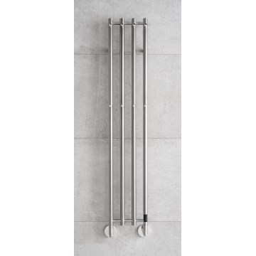 P.M.H. MO1SS-L - Toalheiro elétrico MONA 93W/230V 153,3 cm IP44 aço inoxidável polido
