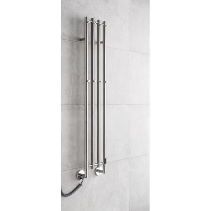P.M.H. MO1SS-L - Toalheiro elétrico MONA 93W/230V 153,3 cm IP44 aço inoxidável polido
