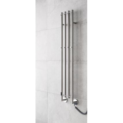 P.M.H. MO1SS-LK - Toalheiro elétrico MONA 93W/230V 153,3 cm IP44 aço inoxidável polido