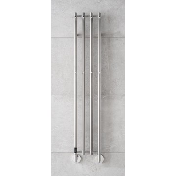 P.M.H. MO1SS-LK - Toalheiro elétrico MONA 93W/230V 153,3 cm IP44 aço inoxidável polido