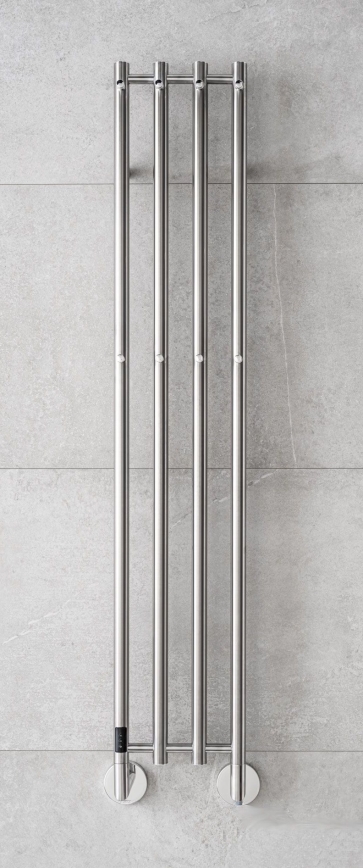 P.M.H. MO1SS-LK - Toalheiro elétrico MONA 93W/230V 153,3 cm IP44 aço inoxidável polido