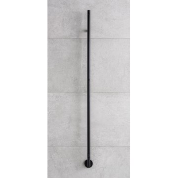 P.M.H. OL1B - Toalheiro elétrico OLE 24W/230V 170 cm IP44 preto