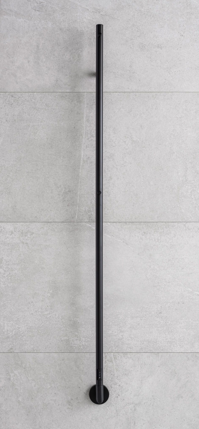 P.M.H. OL1B - Toalheiro elétrico OLE 24W/230V 170 cm IP44 preto