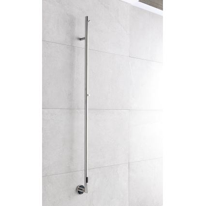 P.M.H. OL1SS - Toalheiro elétrico OLE 24W/230V, 170 cm, IP44, em aço inoxidável polido