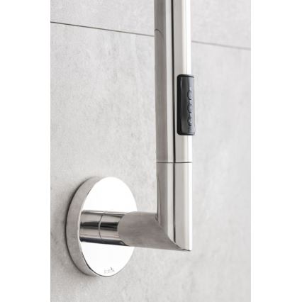 P.M.H. OL1SS - Toalheiro elétrico OLE 24W/230V, 170 cm, IP44, em aço inoxidável polido