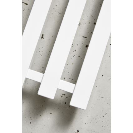 P.M.H. P2W/4 - Toalheiro aquecido em escada PLUTO 406 W 150 cm branco