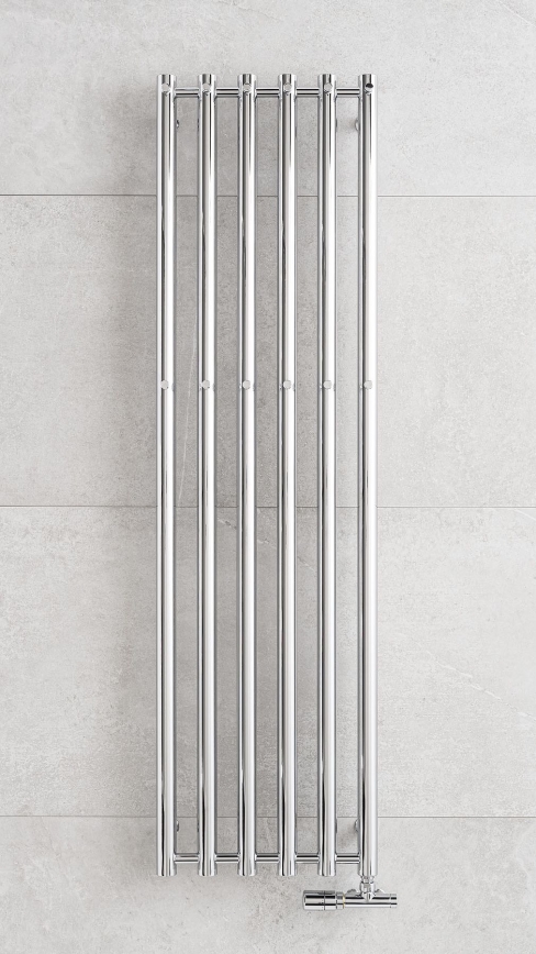 P.M.H. R2C/6 - Toalheiro aquecido para casa de banho ROSENDAL 525W 150 cm cromo brilhante